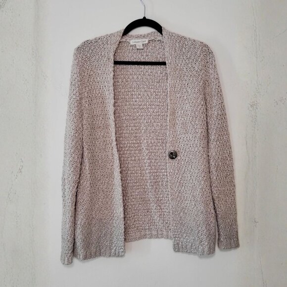 Coldwater Creek Beige Cozy Cardigan - Picture 1 of 7